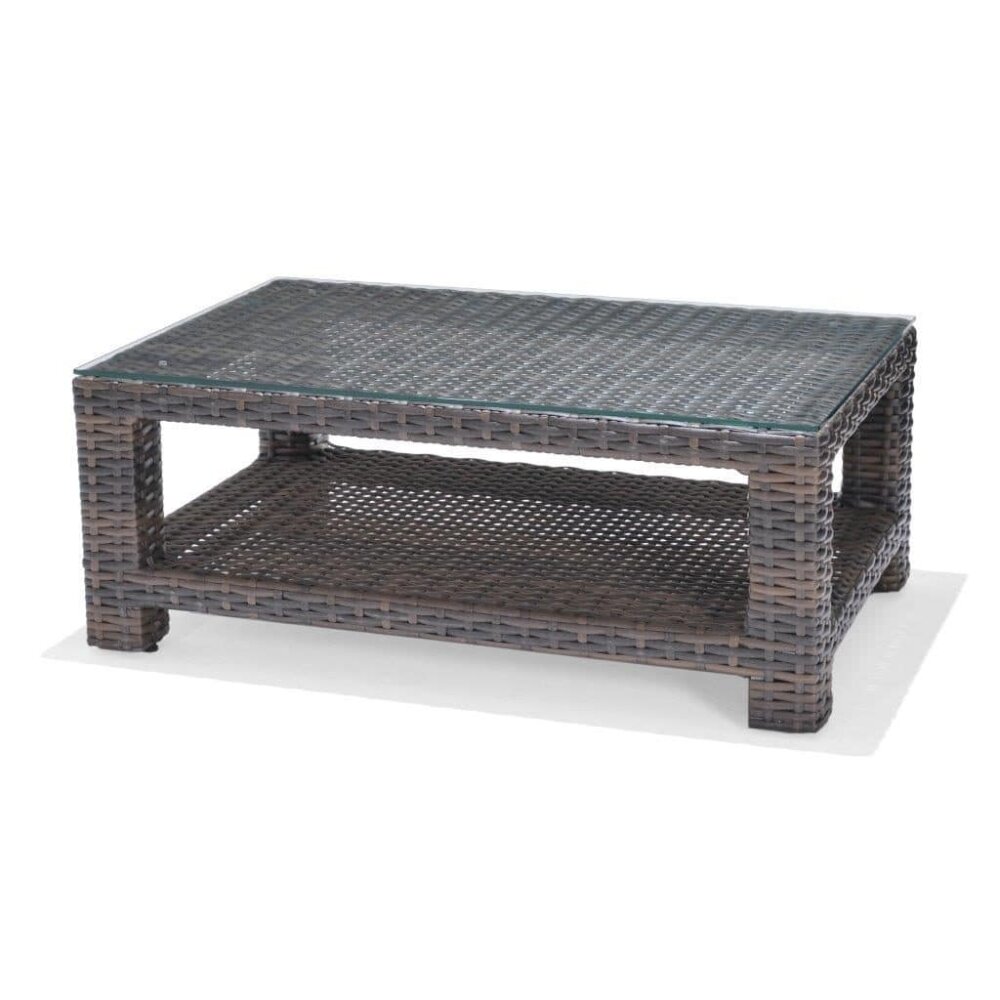 Horizon Outdoor Patio Loveseat and Coffee Table Set