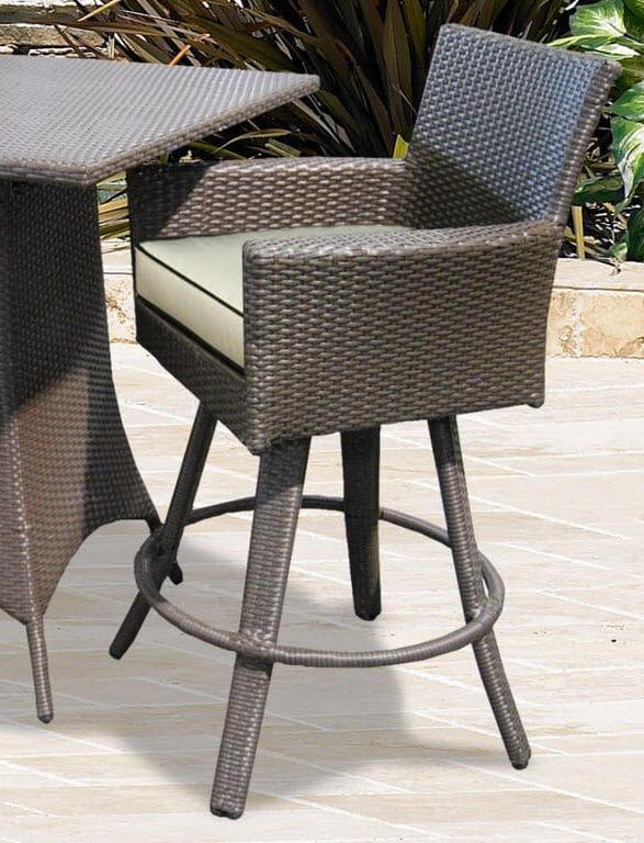 Outdoor Swivel Counter Height Stools, Counter Height Outdoor Swivel Barstools