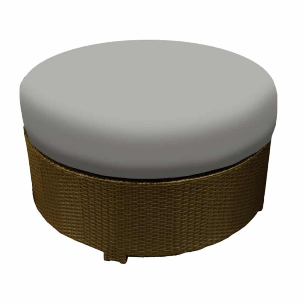 Large Round Ottoman - Outlet