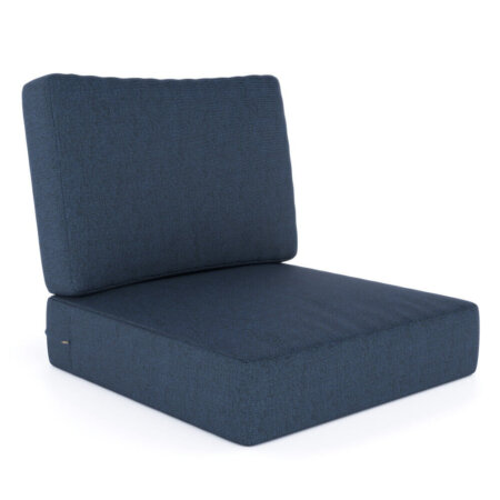 Seat and Back/Deep 24.5W x 25.5L x 5D Seating Bullnose Outdoor Replacement Cushion CUSH271C