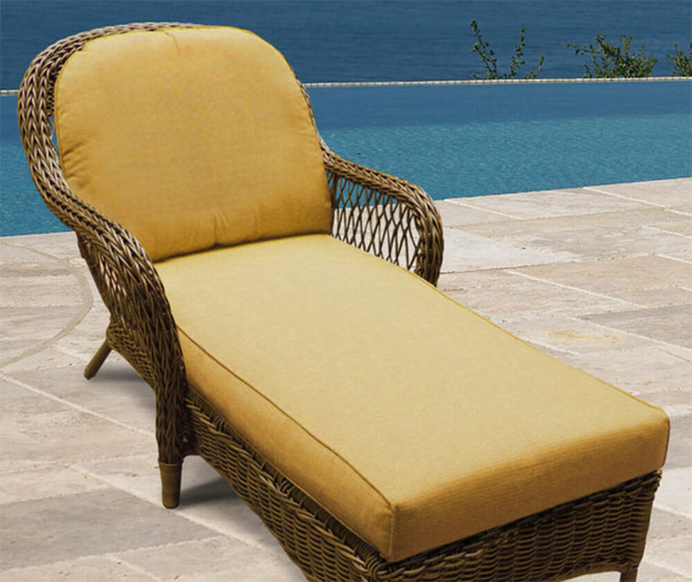 Charleston Single Chaise Lounge Replacement Cushion - CUSH600CL