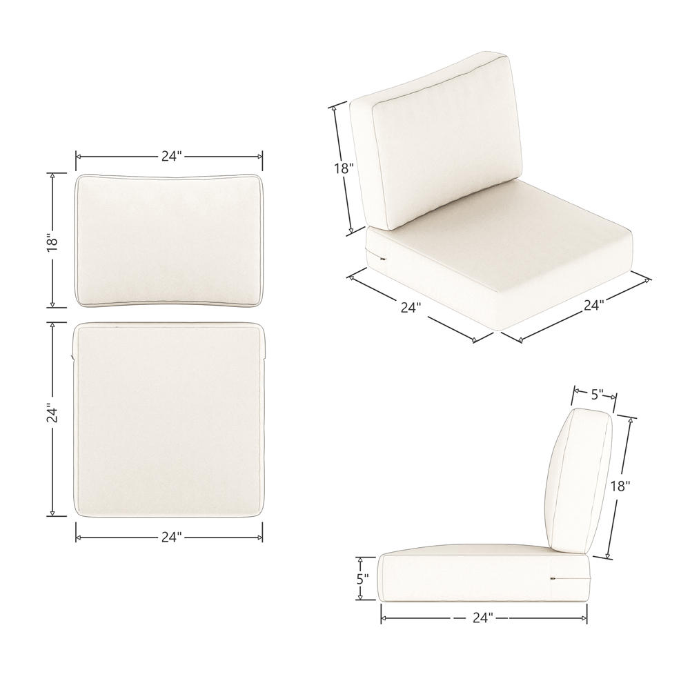 cushion dimensions