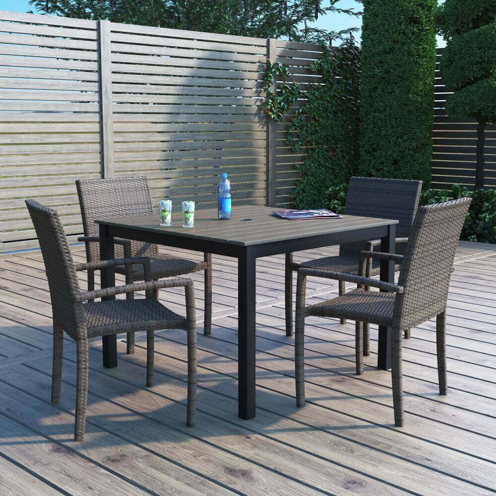 Ravello Outdoor Dining Table Patio Set